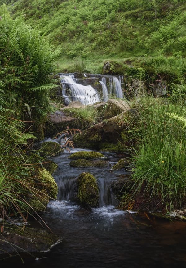 Waterfall down the Valley